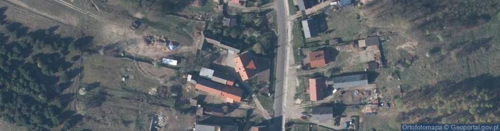 Zdjęcie satelitarne Stanisław Miechowicz Zakład Usług Leśnych