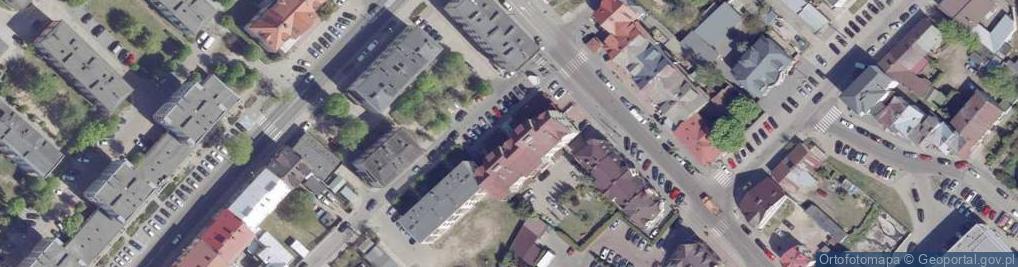 Zdjęcie satelitarne Stanisław Świerżewski Centrum