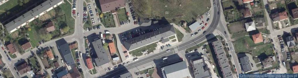 Zdjęcie satelitarne Starostwo Powiatowe w Dąbrowie Tarnowskiej