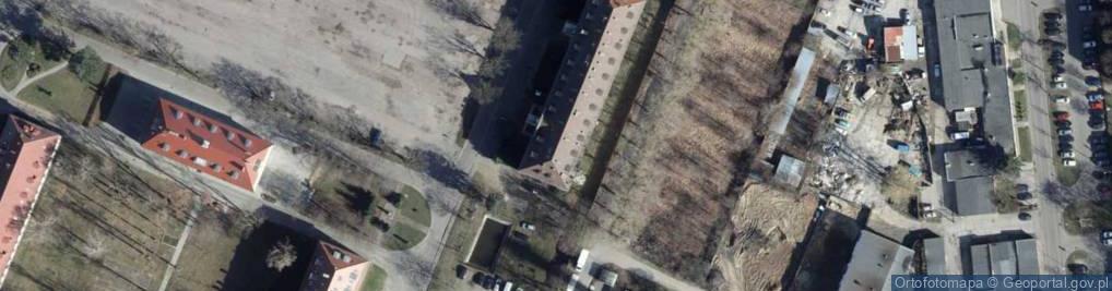 Zdjęcie satelitarne Starostwo Powiatowe w Gorzowie Wlkp