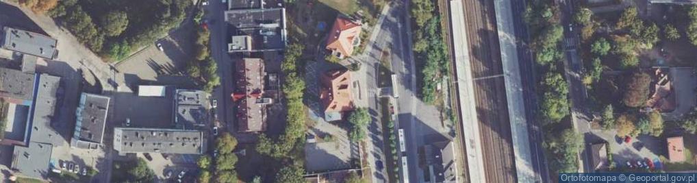 Zdjęcie satelitarne Starostwo Powiatowe w Gryfinie