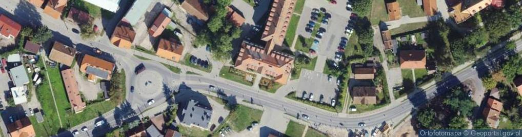 Zdjęcie satelitarne Starostwo Powiatowe w Lidzbarku Warmińskim