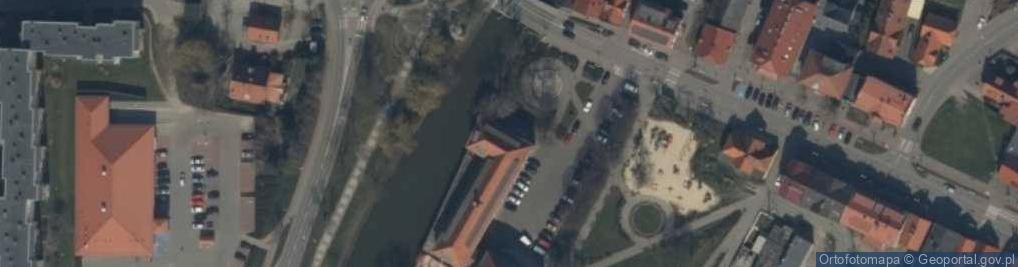 Zdjęcie satelitarne Starostwo Powiatowe w Nowym Dworze Gdańskim