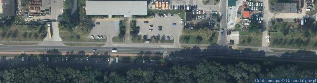Zdjęcie satelitarne Starostwo Powiatowe w Policach