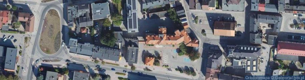 Zdjęcie satelitarne Starostwo Powiatowe w Starogardzie Gdańskim