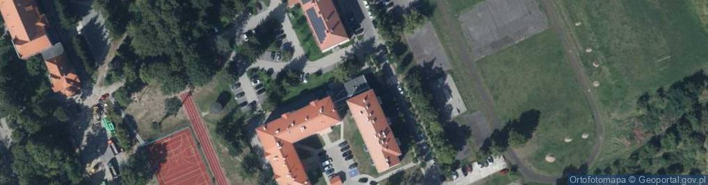 Zdjęcie satelitarne Starostwo Powiatowe w Strzelcach Kraj