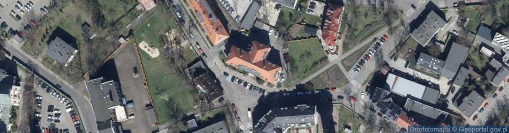 Zdjęcie satelitarne Starostwo Powiatowe w Strzelcach Opolskich