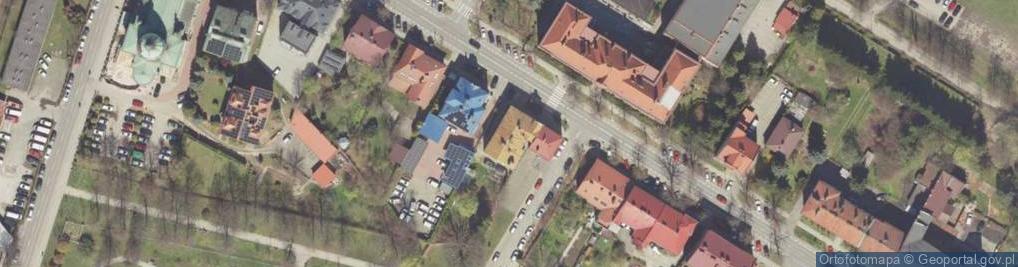 Zdjęcie satelitarne Stary Lwów