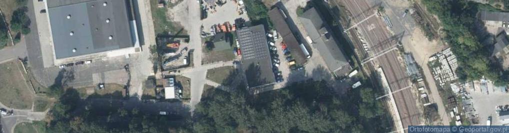 Zdjęcie satelitarne Steg Piętniewicz J Sierpiński R Tęczyński M