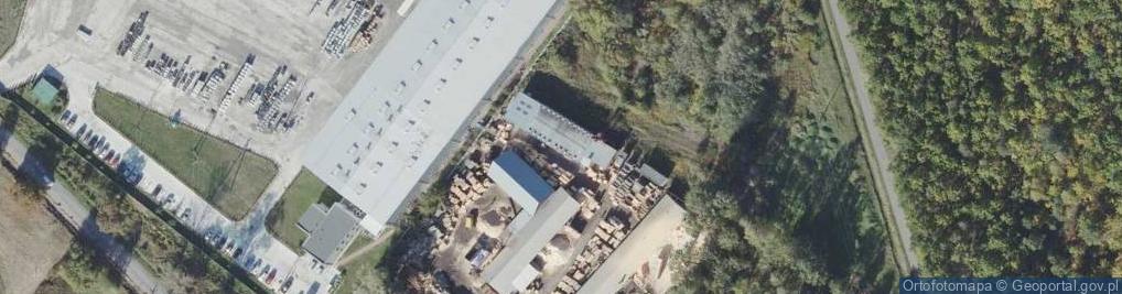 Zdjęcie satelitarne Stępień Maksymilian, Przetwórstwo Drewna Maksymilian Stępień