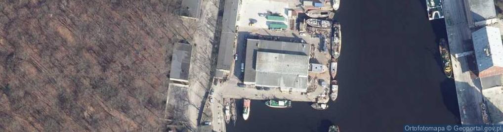 Zdjęcie satelitarne Stocznia remontowa Parsęta
