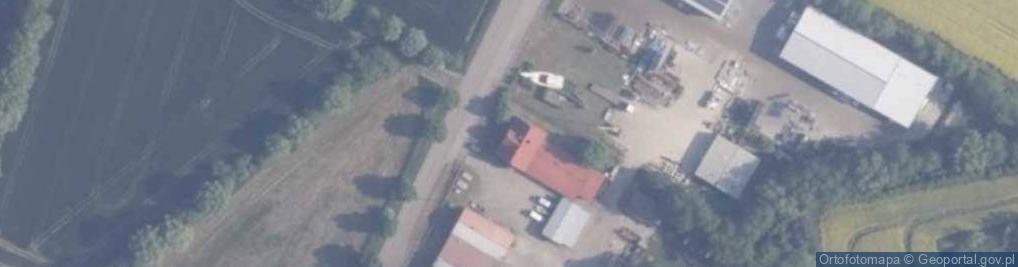 Zdjęcie satelitarne Stocznia Żuławy
