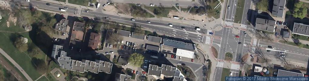 Zdjęcie satelitarne Stokrotka Michał Grabowski Usługa-Handel