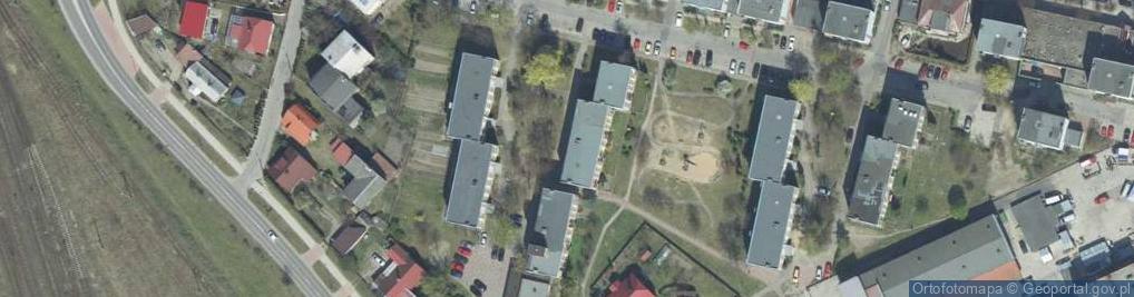 Zdjęcie satelitarne Stolarstwo Osipczuk Eugeniusz w Hajnówce