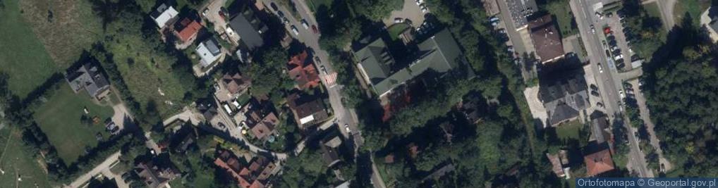 Zdjęcie satelitarne Stołówka