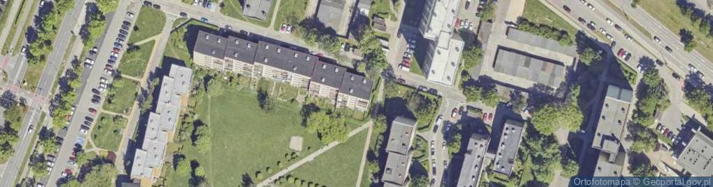 Zdjęcie satelitarne Stowarzyszenia Annapurna Klub