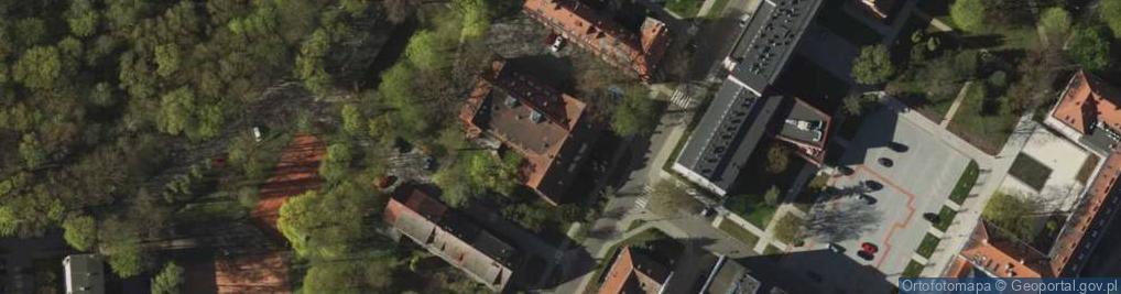 Zdjęcie satelitarne Stowarzyszenie Absolwentów Wydziału Geodezji Art w Olsztynie