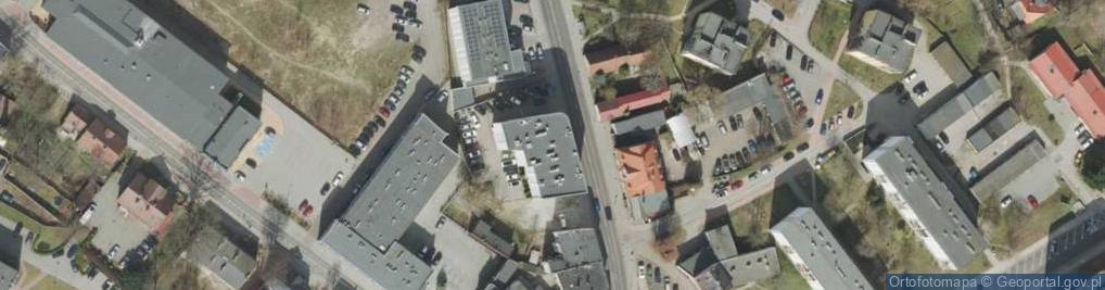 Zdjęcie satelitarne Stowarzyszenie Architektów Polskich Oddział w Zielonej Górze