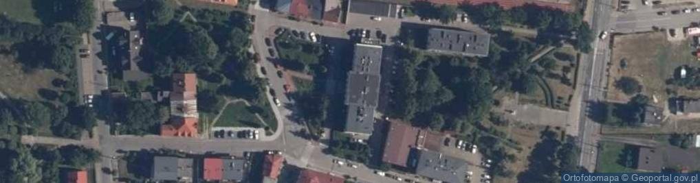 Zdjęcie satelitarne Stowarzyszenie Bezpieczny Powiat Szydłowiecki w Szydłowcu
