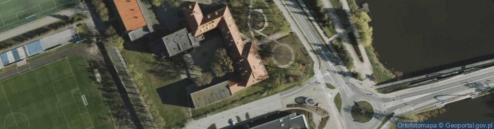 Zdjęcie satelitarne Stowarzyszenie Budowy Basenu Krytego w Iławie
