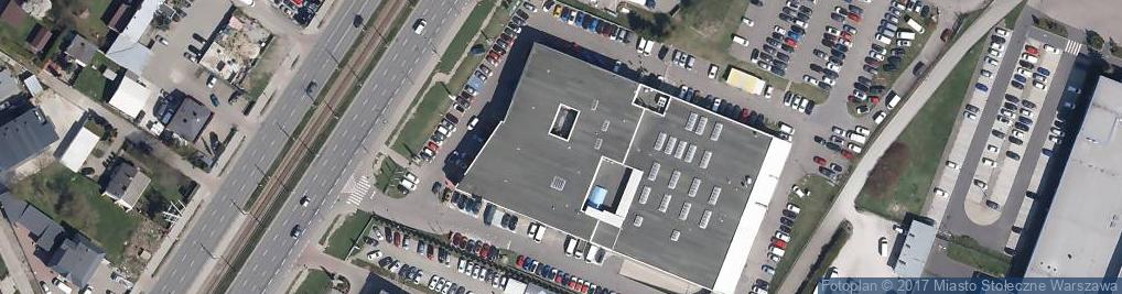 Zdjęcie satelitarne Stowarzyszenie Dealerów Samochodowych Marki Peugeot