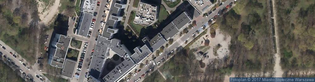 Zdjęcie satelitarne Stowarzyszenie Eko Narew