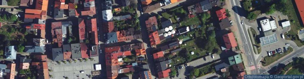 Zdjęcie satelitarne Stowarzyszenie Ekologiczne Zielone Beskidy [ w Likwidacji