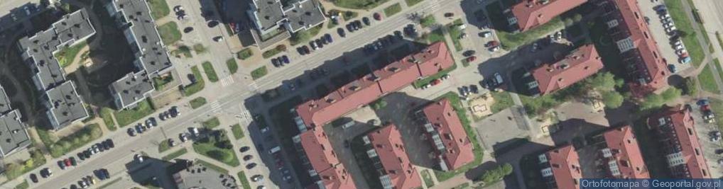 Zdjęcie satelitarne Stowarzyszenie Faros