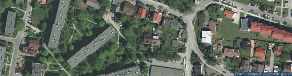 Zdjęcie satelitarne Stowarzyszenie Forum Mieszkańców Miasta i Gminy Skawina