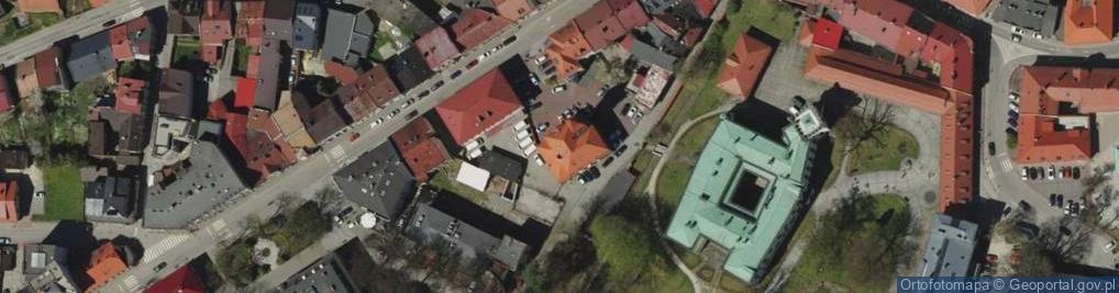 Zdjęcie satelitarne Stowarzyszenie Forum Samorządowe Powiatu Żywieckiego