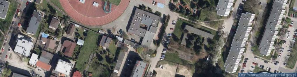 Zdjęcie satelitarne Stowarzyszenie Integracyjny Klub Tenisa w Płocku