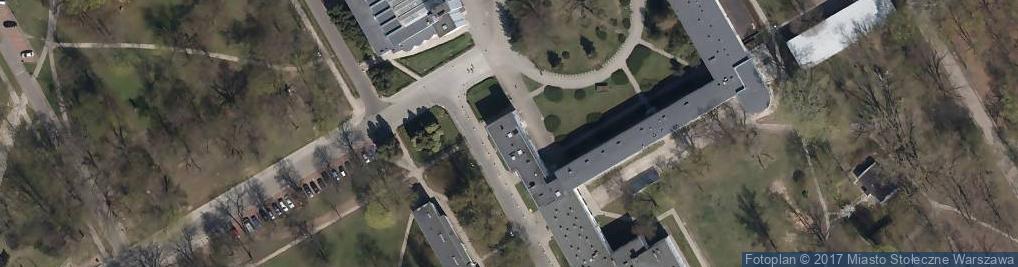 Zdjęcie satelitarne Stowarzyszenie Klub Sportowy Akademickiego Związku Sportowego Akademii Wychowania Fizycznego J Piłsudskiego w Warszawie