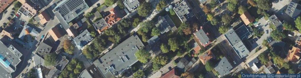 Zdjęcie satelitarne Stowarzyszenie Kobiet Babska Agencja Rozwoju Zielona Góra