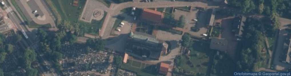 Zdjęcie satelitarne Stowarzyszenie Kolegiata Kartuska w Kartuzach