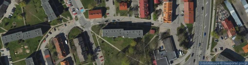 Zdjęcie satelitarne Stowarzyszenie Komitet Obywatelski Miasta Bartoszyce w Bartoszycach