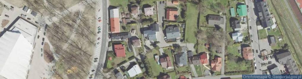 Zdjęcie satelitarne Stowarzyszenie Krąg Współpracy Nowy Sącz Schwerte