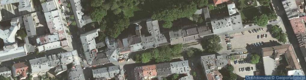 Zdjęcie satelitarne Stowarzyszenie Krakowskie Koło Psychoanalizy Nowej Szkoły Lacanowskiej