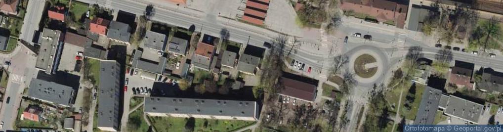 Zdjęcie satelitarne Stowarzyszenie Kupców i Producentów Targowiska Miejskiego w Wejherowie