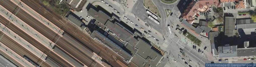 Zdjęcie satelitarne Stowarzyszenie Kupców i Usługodawców Kolejowych Gdynia Główna