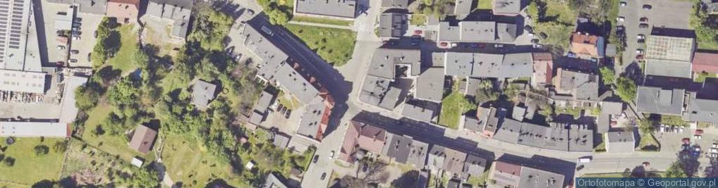 Zdjęcie satelitarne Stowarzyszenie Kupców Tarnogórskich w Tarnowskich Górach