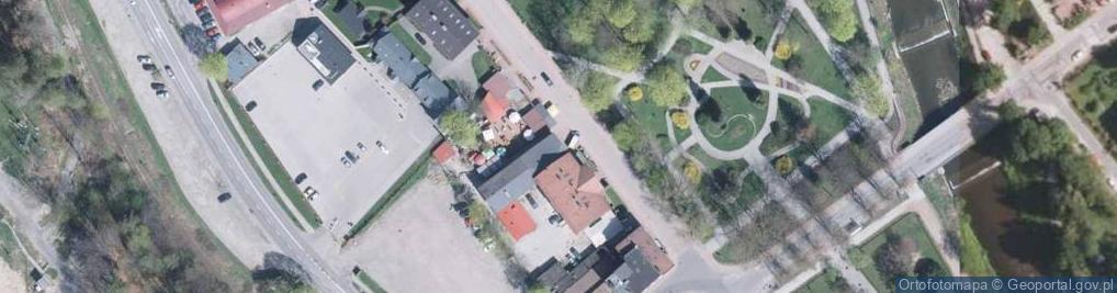 Zdjęcie satelitarne Stowarzyszenie Kupców Wiślańskich w Wiśle