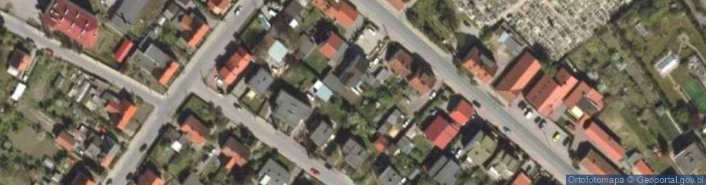 Zdjęcie satelitarne Stowarzyszenie Lista Ziemi Braniewskiej
