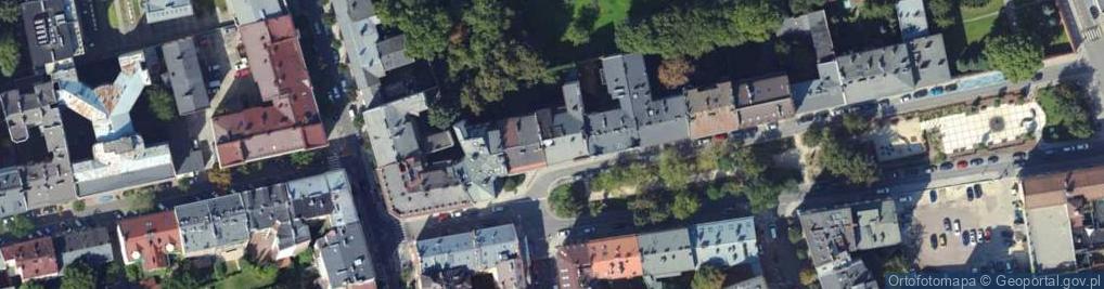 Zdjęcie satelitarne Stowarzyszenie Miłośników Kleparza i Garbar Krakowska Florencja