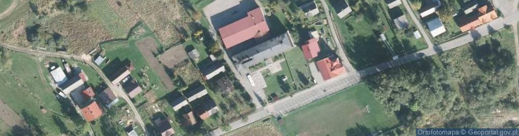 Zdjęcie satelitarne Stowarzyszenie Miłośników Szkoła Dzieciom przy Szkole Podstawowej w Rycerce Górnej