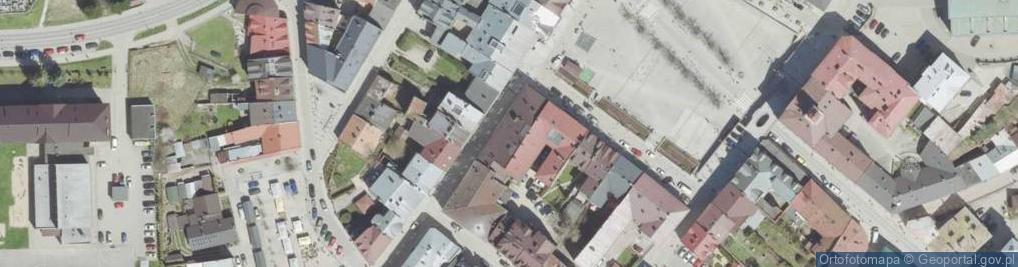 Zdjęcie satelitarne Stowarzyszenie Miłośników Ziemi Gorlickiej