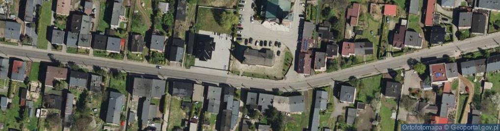 Zdjęcie satelitarne Stowarzyszenie Na Rzecz Ochrony Zabytkowego Kościoła w Bobrownikach