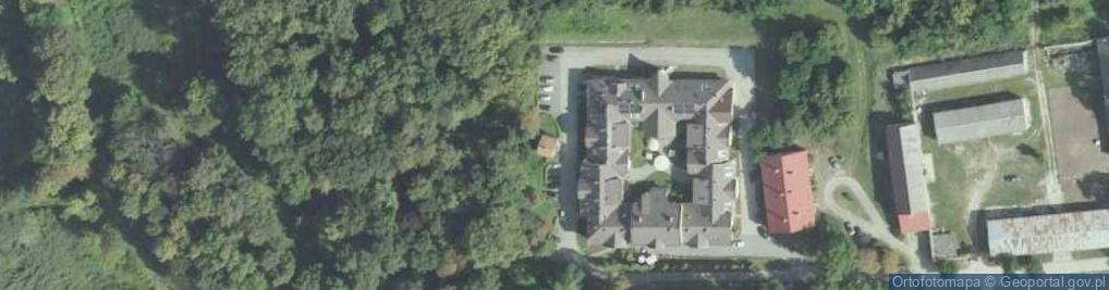Zdjęcie satelitarne Stowarzyszenie Na Rzecz Potrzebujących Wielki Grosz przy Domu Pomocy Społecznej w Zborowie