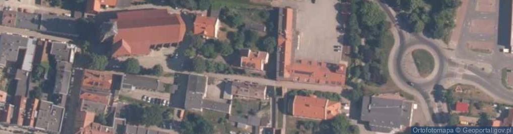 Zdjęcie satelitarne Stowarzyszenie Na Rzecz Renowacji Zabytkowego Kościoła św Ap Piotra i Pawła w Namysłowie