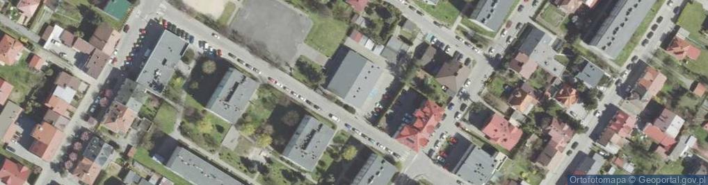 Zdjęcie satelitarne Stowarzyszenie Na Rzecz Rozwoju Kultury i Sportu Wśród Dzieci i Młodzieży Na Osiedlu Kochanowskiego w Nowym Sączu