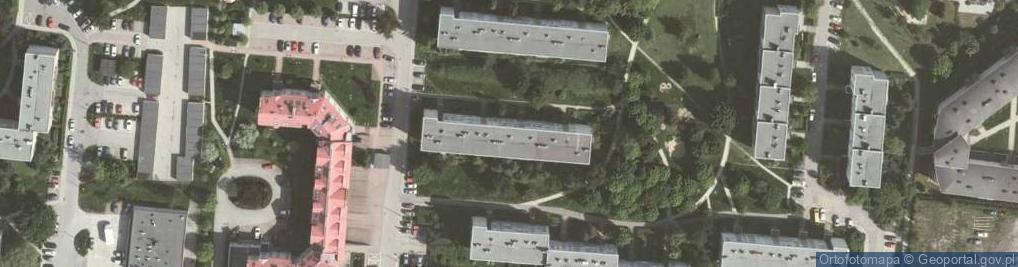 Zdjęcie satelitarne Stowarzyszenie Niezależnych Artystów Brama Floriańska Brama